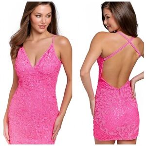 Gorgeous Beaded Primavera cocktail / party dress